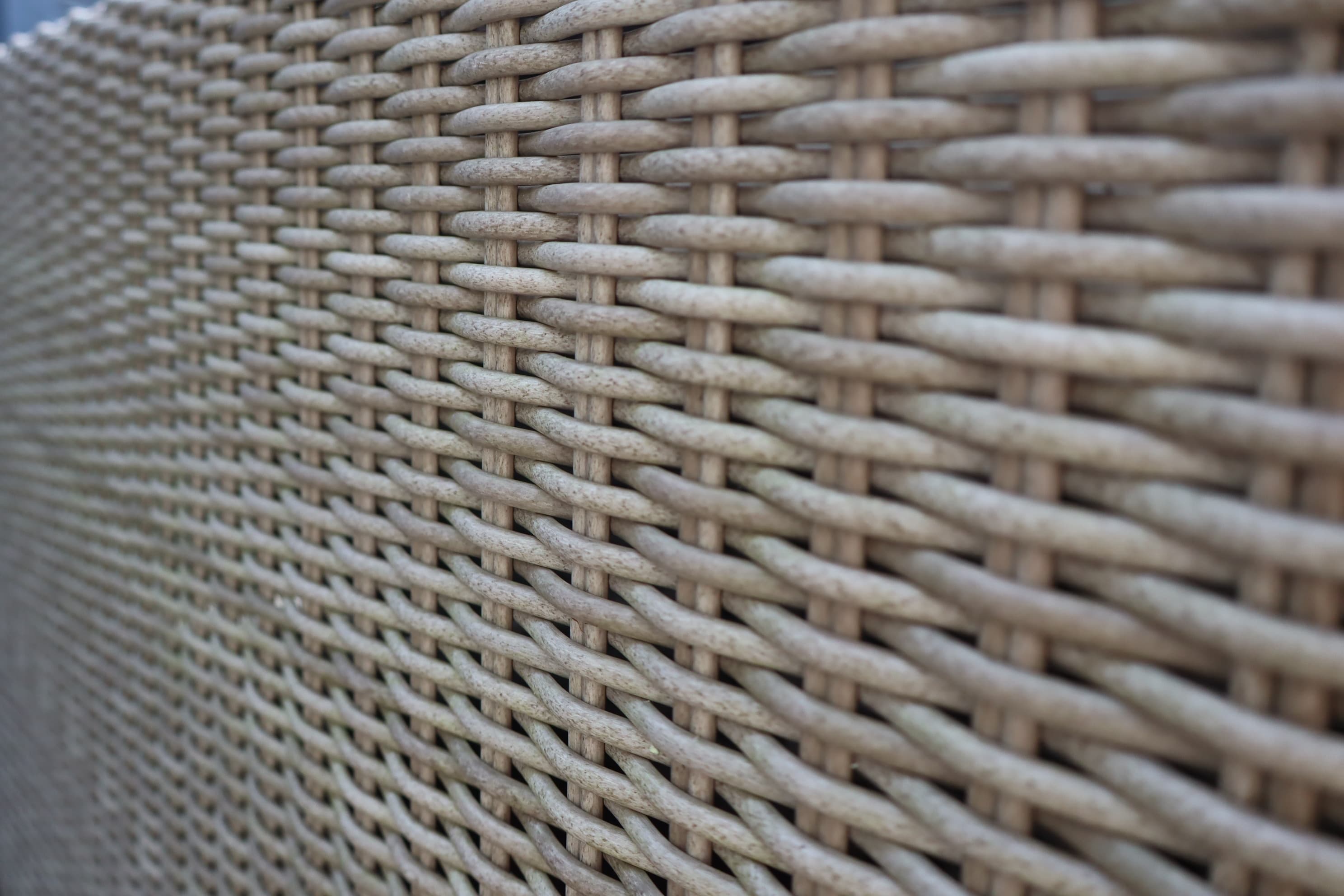 Teak & Mahogany 6-seater luxury rattan lounge set