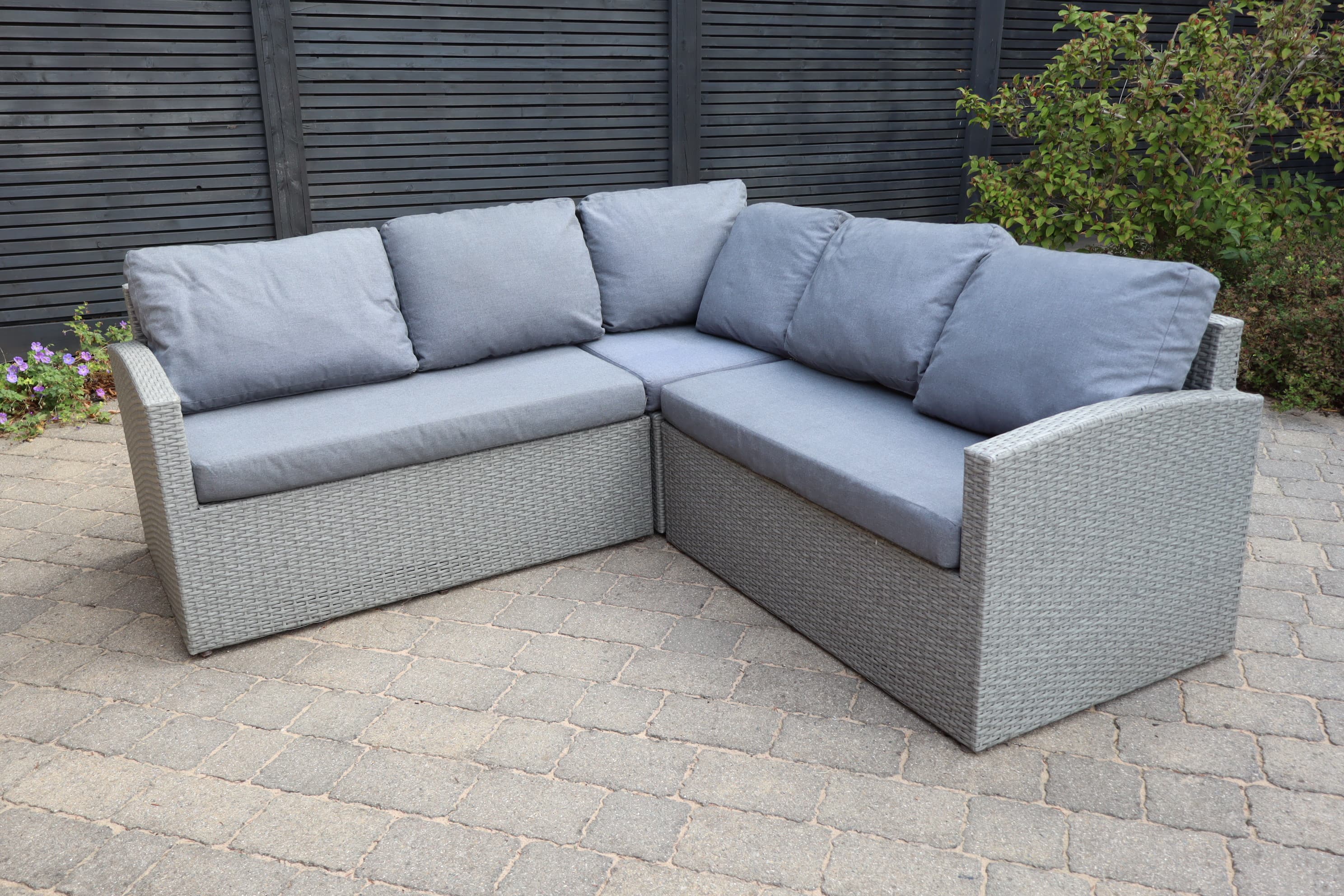 Alexander Francis rattan corner sofa (Calabria range)